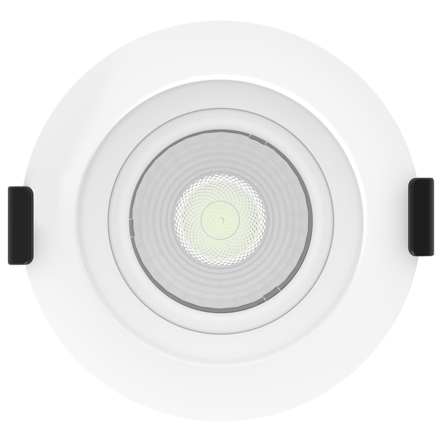 RAB Lighting 3" 9 Watt Regressed Gimbal LED Downlight, CCT Selectable, 120V, GR3