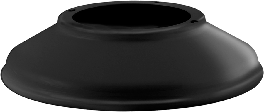 RAB Lighting Straight Shade, 11 In., Black, GSST11B