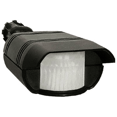 RAB Lighting Gotcha! Outdoor Motion Sensor, 110º Detection, 120-277V, Black, GT500