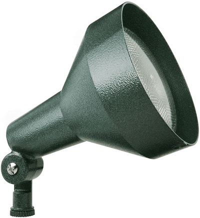 RAB Lighting 150 Watt Max Bell Flood Light, PAR38, 120V, Verde Green, H101VG
