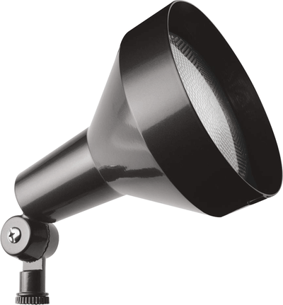 RAB Lighting 150 Watt Max Bell Flood Light, PAR38, 120V, Bronze, H101A