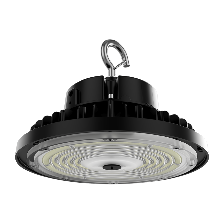 RAB Lighting H15 High Bay Light, 150/120/100W, CCT Selectable, 480V, Black, H15B/480
