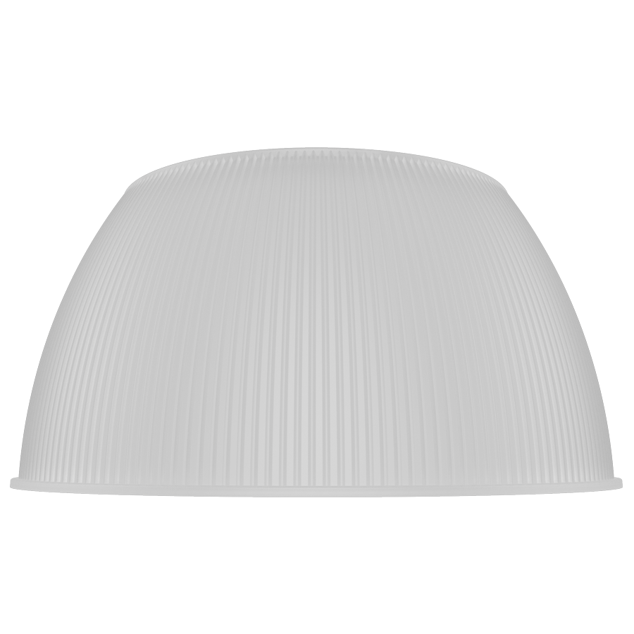 RAB Lighting H17XL Refractor, Polycarbonate, White, H17XL-RPCW