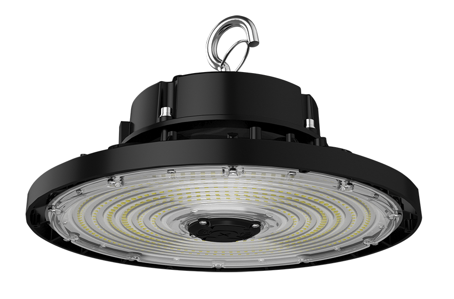 RAB Lighting H17 UFO LED High Bay, 240W, 4000K, 35,698 Lumens, 480V, Black, H17XLNB/480