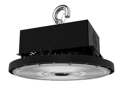 RAB Lighting H17 UFO LED High Bay, 300 | 400 | 500W, CCT Selectable, 48,951 thru 78,763 Lumens, 480V, Black, H17XXLB/480
