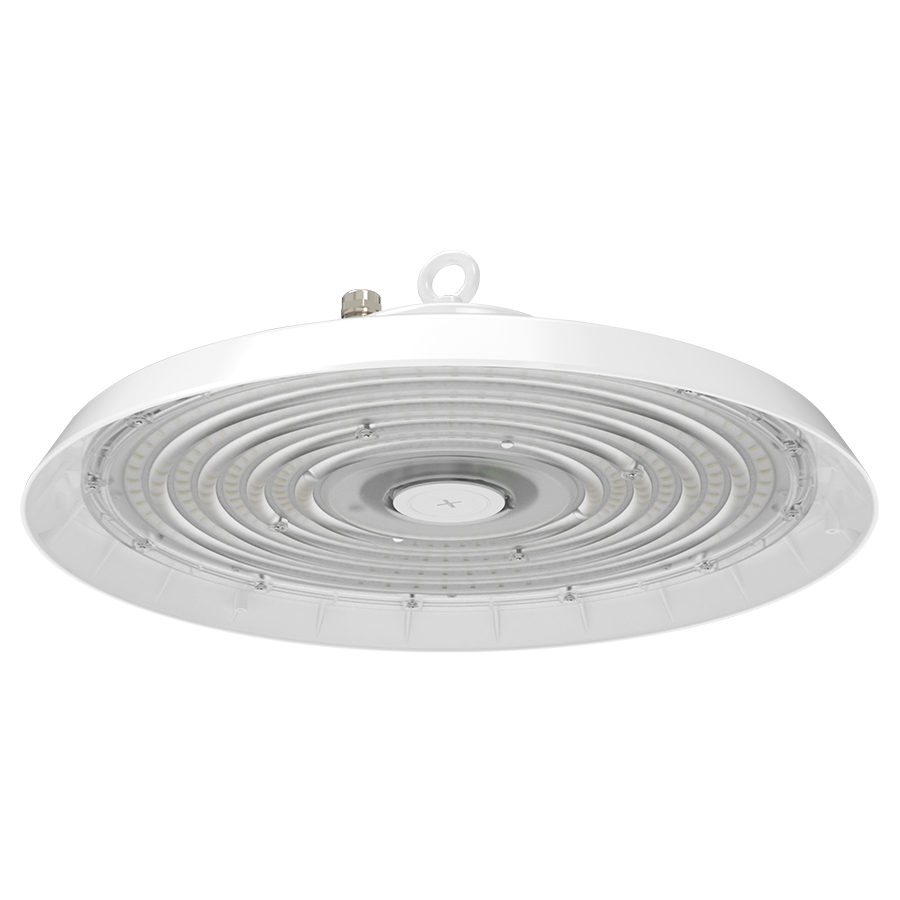 RAB Lighting H22XL NSF UFO High Bay, 240/200/150W, CCT Selectable, 120-277V, Adjustable Beam, White, H22XL