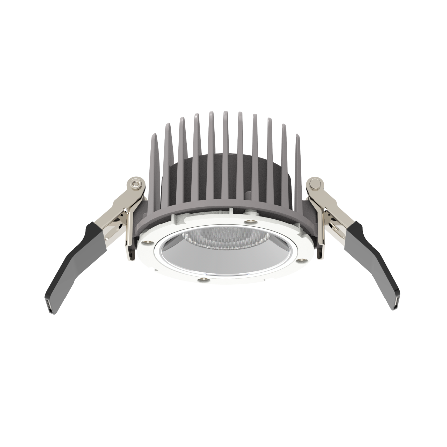 RAB Lighting HALED GEN2 4" Downlight, 12W, CCT Selectable, CRI90, 36V, ha6