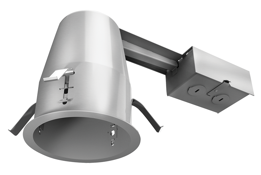 RAB Lighting 4" Remodeler Recessed Housing, IC Rated, RDCANIC4R