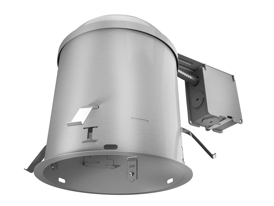RAB Lighting 6" Remodeler Recessed Housing, IC Rated, RDCANIC6R