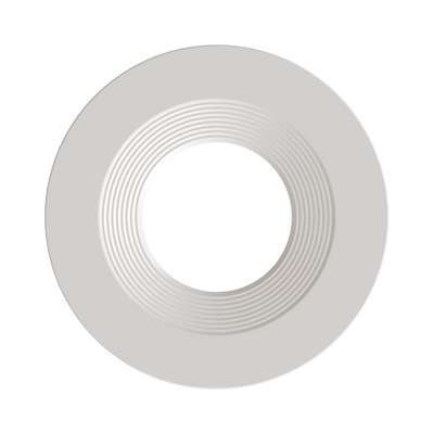 RAB Lighting 6" White / Baffle Reflector Trim for HA6 LED Downlights, HAT6RBW