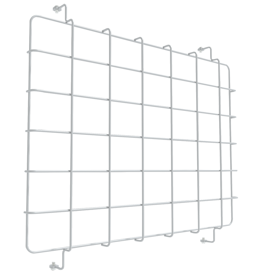 RAB Lighting Wire Guard Hazardous Flood Large, Gray, GDHAZFFL