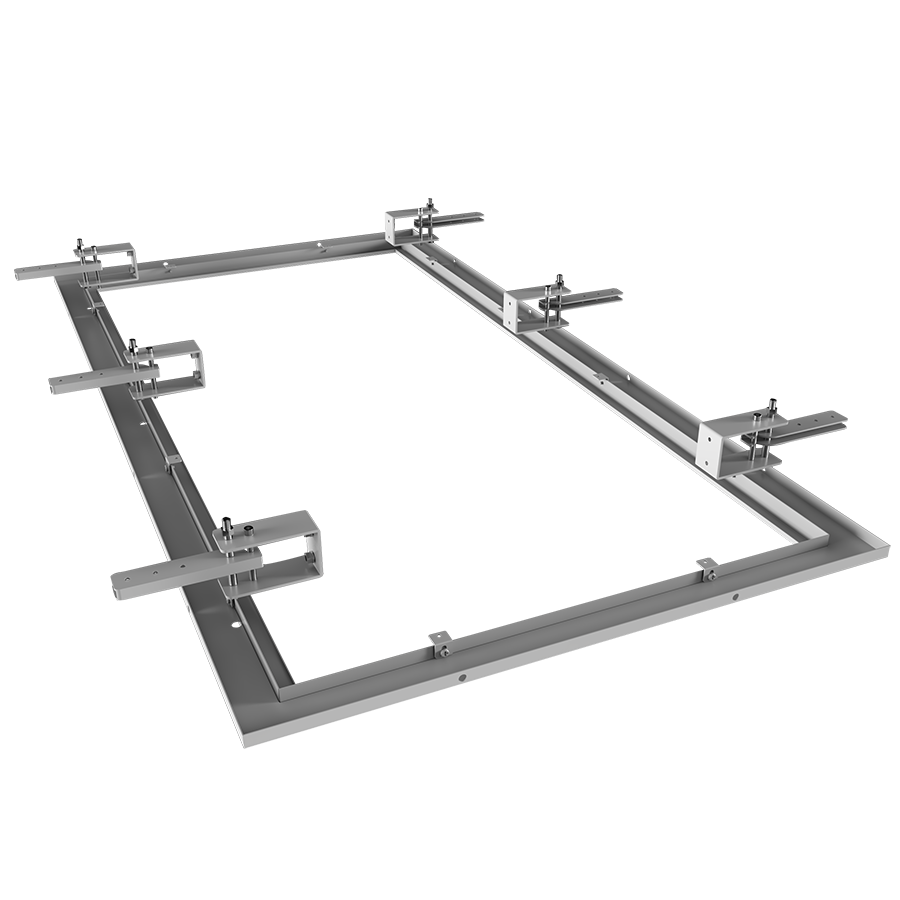 RAB Lighting HAZPAN Recessed Mount Kit, 2X4, HAZPANRM2X4