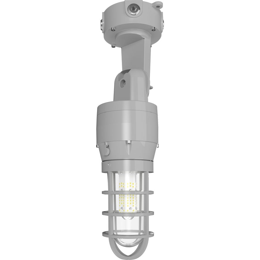 RAB Lighting HAZ Vapor Proof, 30W, 5000K, 120-277V, White Battery Backup, HAZVX30/E