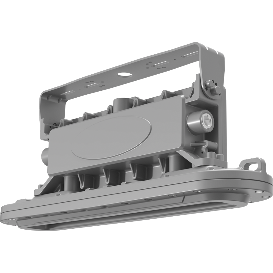 RAB Lighting HAZXL34 Linear High Bay, 40W, 2 Ft., 5000K, 120-277V, Gray, HAZXL34-40