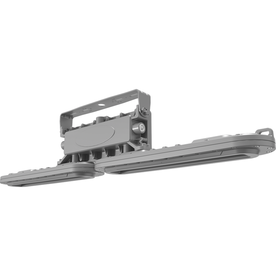 RAB Lighting HAZXL34 Linear High Bay, 80W, 4 Ft., 5000K, 480V, Gray, HAZXL34-80/480