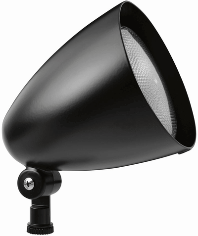RAB Lighting 150 Watt Max Bullet Flood, PAR38, 120V, Black, HB101B