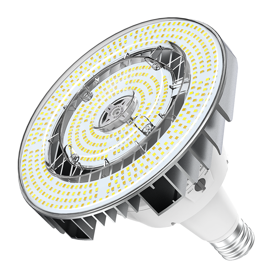 RAB Lighting LC Blue HID Replacement, 60/80/115W, CCT Selectable, CRI80, EX39, Ballast Bypass, HID-115S-V-EX39-8TW-BYP/LCBR