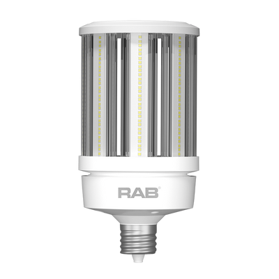 RAB Lighting HID POST TOP ECO, 100W, 5000K, CRI80, EX39, Ballast Bypass, HID-90-EX39-850-BYP-PT-ECO