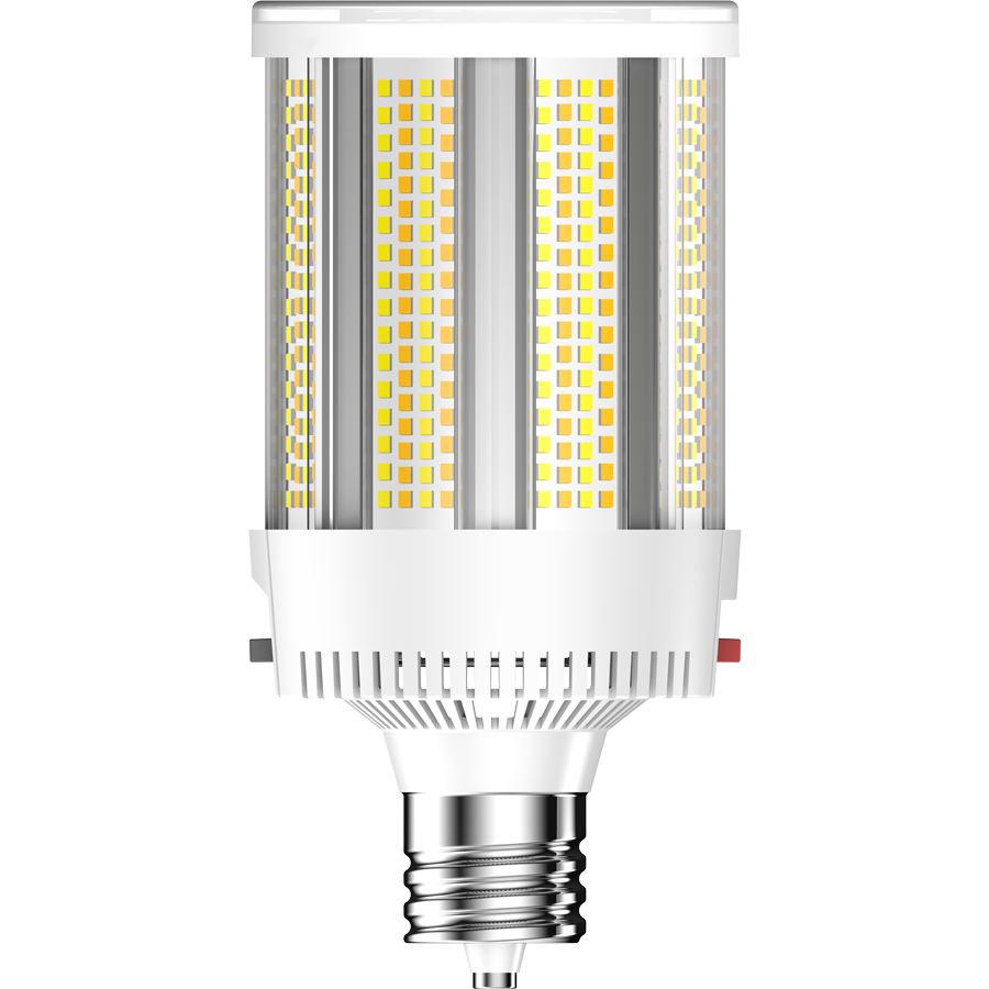 RAB Lighting HIDFA LED HID Replacement, 150/115/80W, CCT Selectable, CRI80, EX39, 480V, White, HIDFA-150S-EX39-CCT Selectable-BYP/480V
