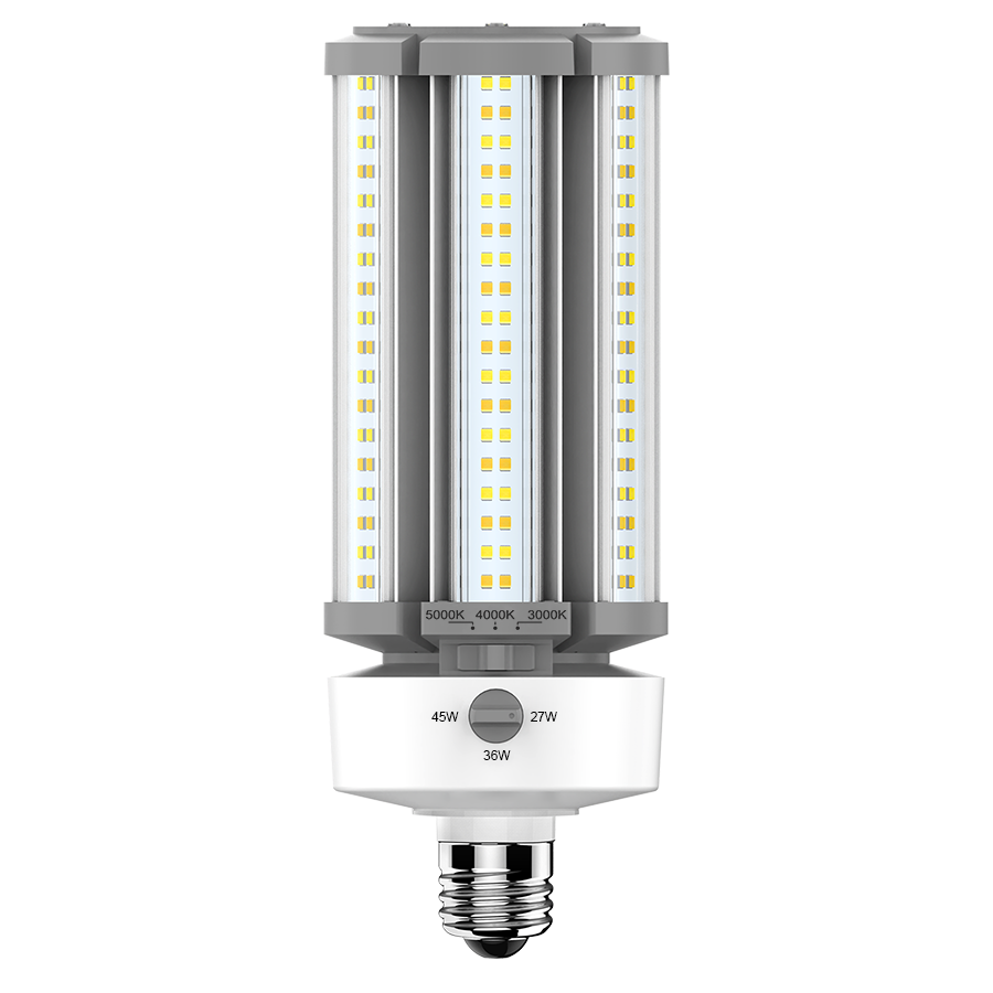 RAB Lighting HIDFA HID Replacement Lamp, 27/36/45W, CCT Selectable, CRI 80, E26, 5-Pin Sensor Port, HIDFA-45S-E26-CCT Selectable-BYP/5SP
