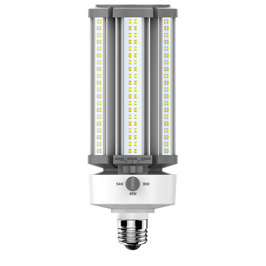 RAB Lighting HIDFA HID Replacement Lamp, 36/45/54W, CCT Selectable, CRI 80, E26, 5-Pin Sensor Port, HIDFA-54S-E26-CCT Selectable-BYP/5SP