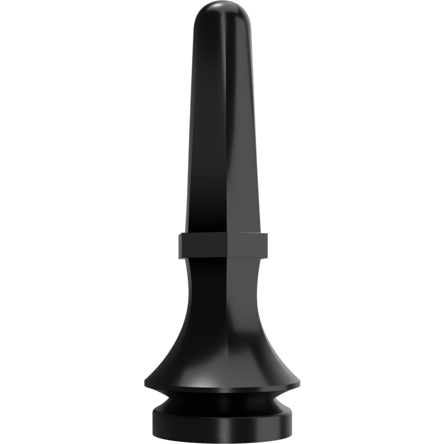 RAB Lighting HTG Finial 1, Black, HTG-FN1B