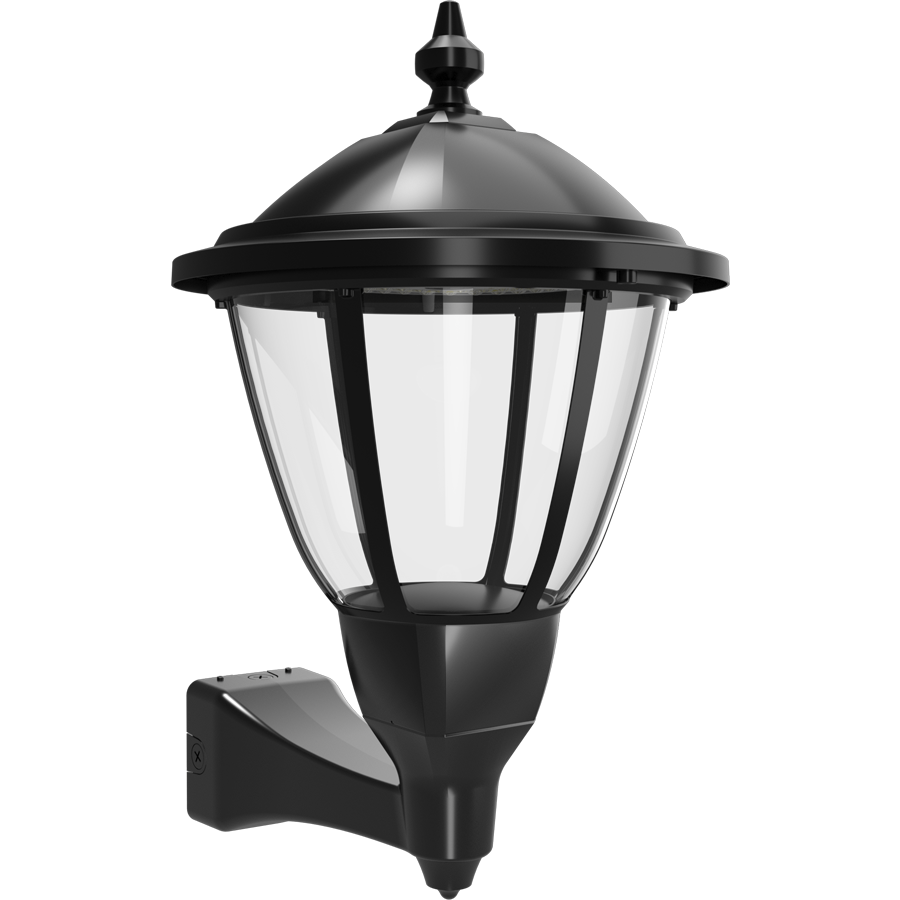 RAB Lighting HTG Round Area Light, 120/100/80/60W, CCT Selectable, 120-277V, Black, HTG-RWMB