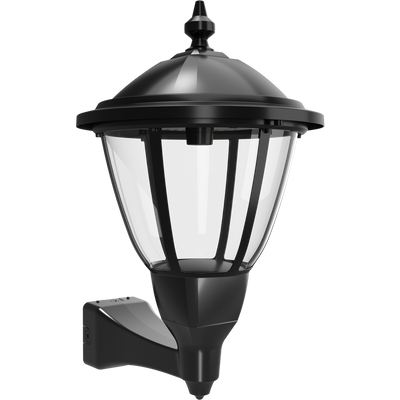 RAB Lighting HTG Round Area Light, 120/100/80/60W, CCT Selectable, 120-277V, Microwave Occupancy Sensor, Black, HTG-RWMB/MVS
