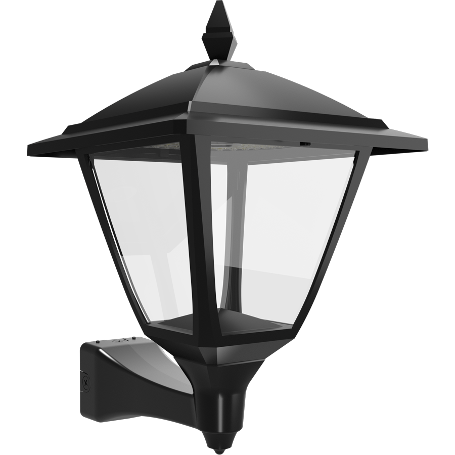 RAB Lighting HTG Square Wall Mount, 120/100/80/60W, CCT Selectable, 480V, Black, HTG-SWMB/480