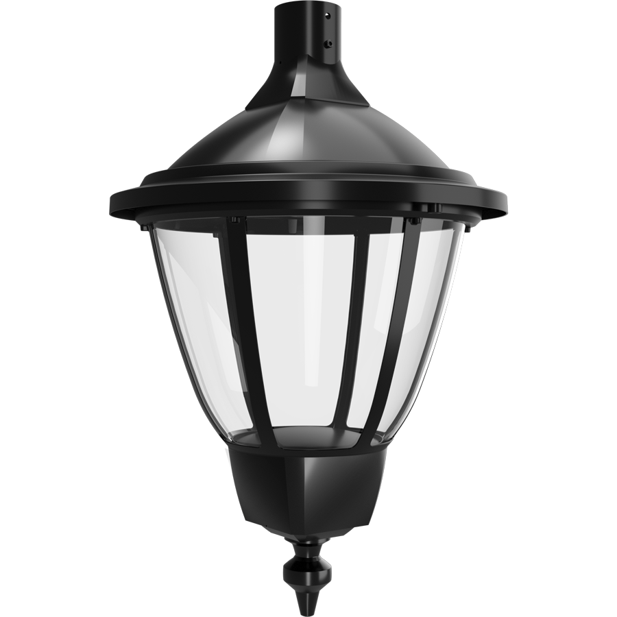 RAB Lighting HTG Round, EX39 Base, Pendant Mount, Black, HTGL-RPB