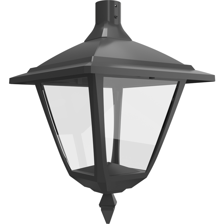 RAB Lighting HTGL Square Pendant Mount, EX39 Base, Bronze, HTGL-SP