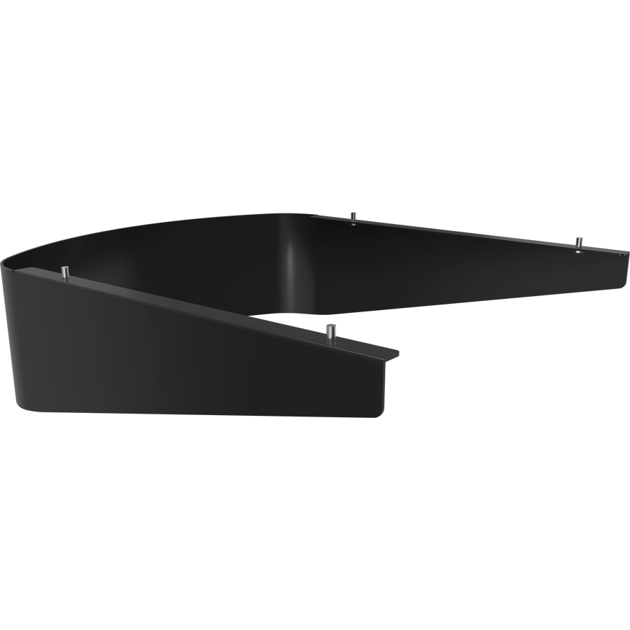 RAB Lighting Kai Cobrahead Shield, 150–200W, Front Side, Bronze, KAI-150/200FS