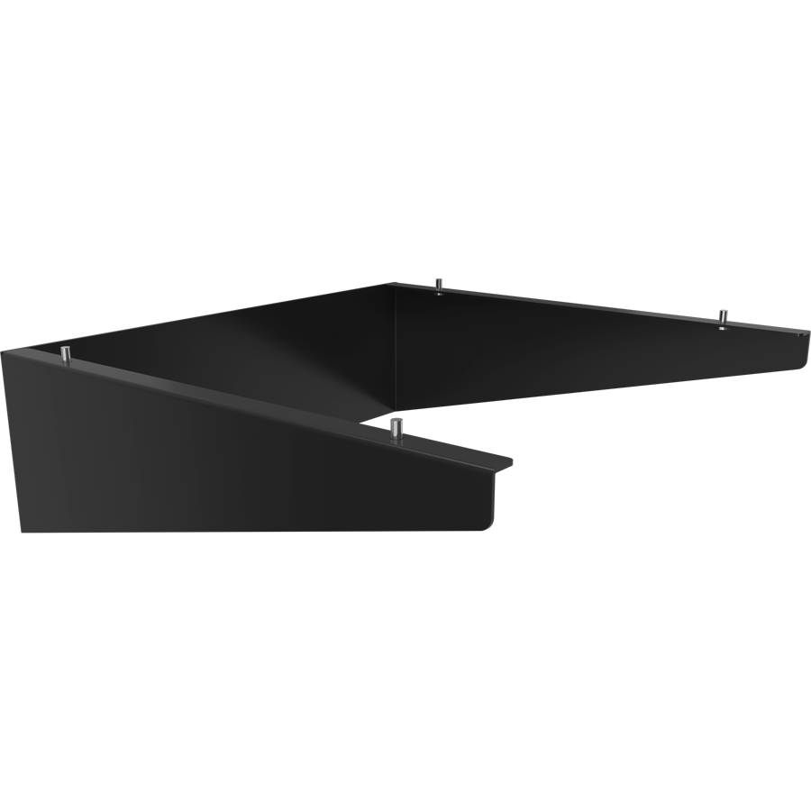 RAB Lighting Kai Cobrahead Shield, 150–200W, House Side, Bronze, KAI-150/200HS