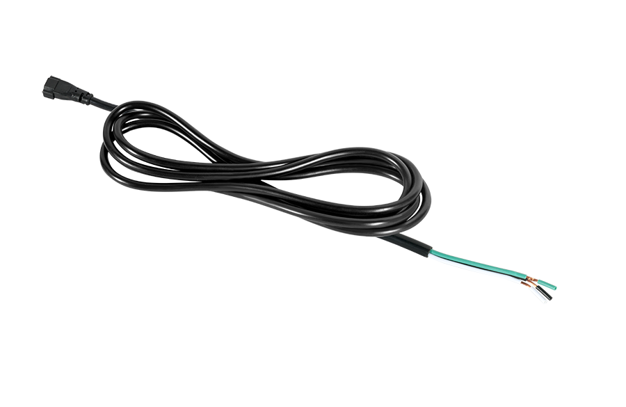 RAB Lighting 72" KNOOKFA Fixture-to-Junction Box Cable, Black, KPCJB