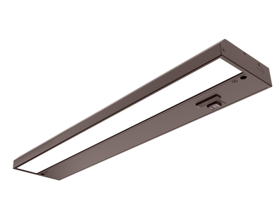 RAB Lighting 9 Watt 16" KNOOKFA LED Under Cabinet Light, CCT Selectable, 120V, Brown, KNOOKFA16