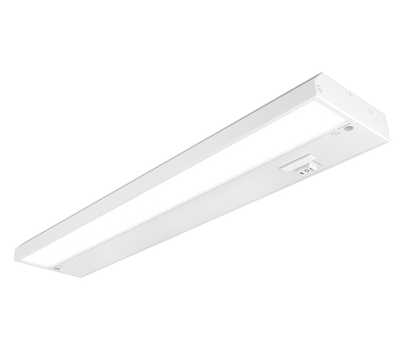 RAB Lighting 9 Watt 16" KNOOKFA LED Under Cabinet Light, CCT Selectable, 120V, White, KNOOKFA16W