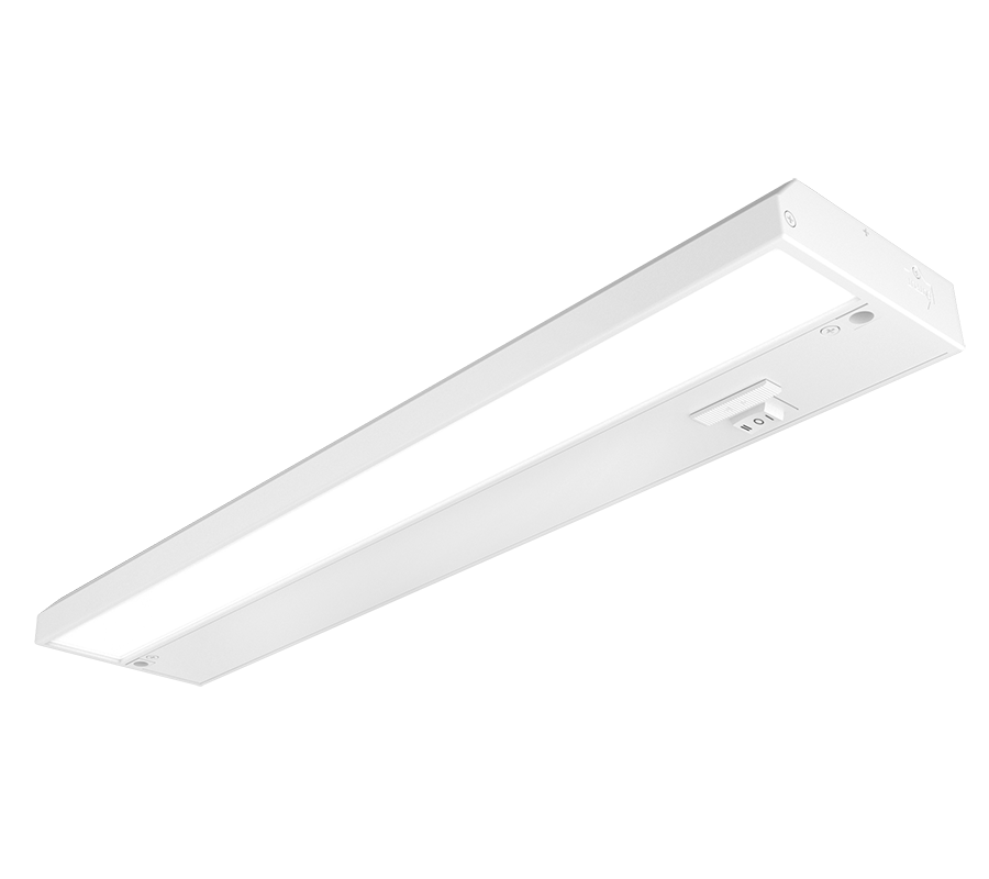 RAB Lighting 9 Watt 16" KNOOKFA LED Under Cabinet Light, CCT Selectable, 120V, White, KNOOKFA16W