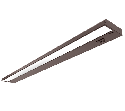 RAB Lighting 16 Watt 32" KNOOKFA LED Under Cabinet Light, CCT Selectable, 120V, Brown, KNOOKFA32
