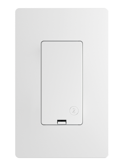 RAB Lighting LightCloud Phase Dimmer, Bi-Level, White, LCDIMMER/PD/W/BLANK