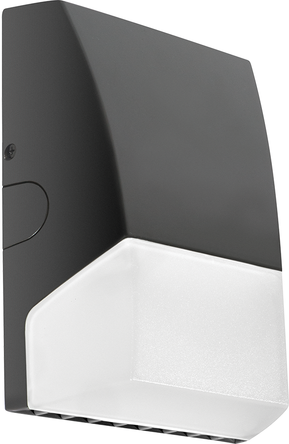 RAB Lighting 35 Watt BRISK LED Wall Pack, 4,798 Lumens, 3000K, 120-277V, Bronze, BRISKM48L-730