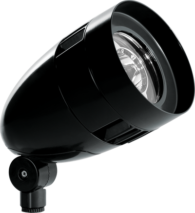 RAB Lighting 13 Watt LED Bullet Flood Light, 5000K, 1,980 Lumens, 120-277V, Black, HBLED13B