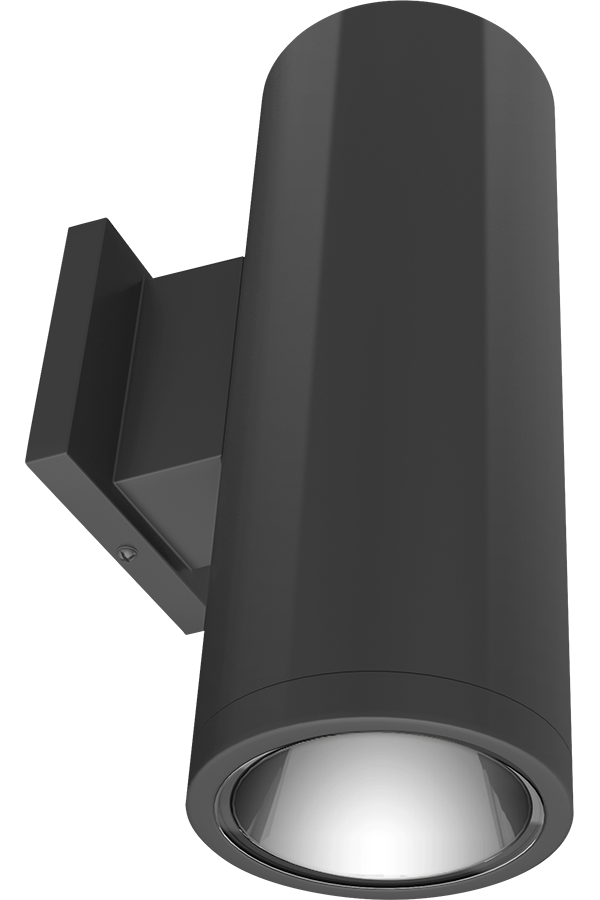 RAB Lighting CDLED 40W, 4 In. Wall Cylinder, 2700K, CRI90, Direct/Indirect, Bronze, CDLED4W-40W-80D927-Z