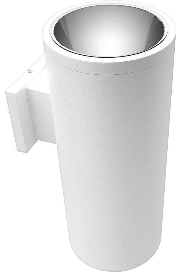 RAB Lighting CDLED 26W, 6 In. Wall Indirect Uplight, CRI90, 5000K, Matte White, CDLED6WU-26W-80D950-W