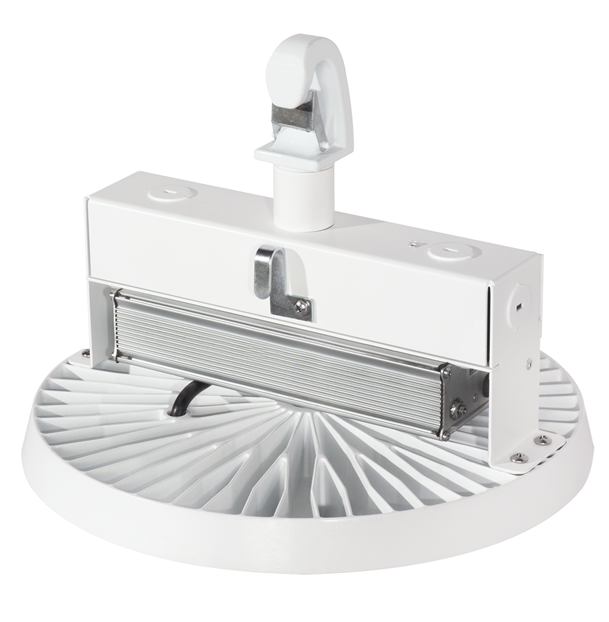 RAB Lighting HAYBAY, 100W, 5000K, 0-10V Dimming, LightCloud Control, White, HAYBAY100/D10/LC