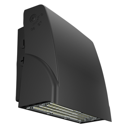 RAB Lighting SLIM17 LED Adjustable Wall Pack, 15W, Photocell, CCT Selectable, 1,904 Lumens, 120-277V, Bronze, SLIM17FA15ADJ