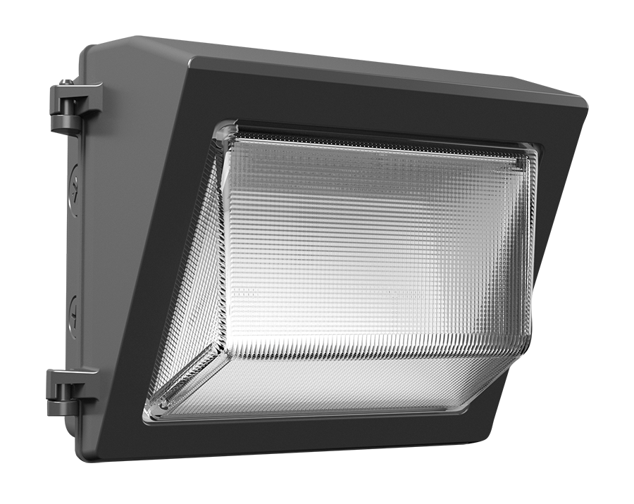 RAB Lighting WP1 Wall Pack, 15/20/29W, CCT Selectable, Field-Adjustable, LightCloud Controller, Bronze, WP1XFU29/LC