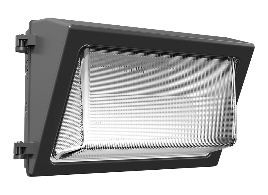 RAB Lighting WP2 Wall Pack, 80W, CCT Selectable, LightCloud Controller, Bronze, WP2FA80/LC
