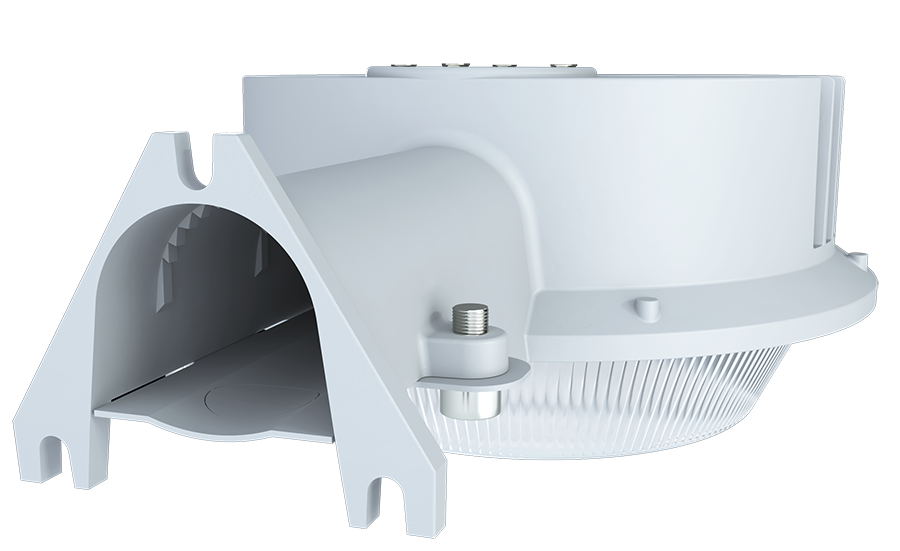 RAB Lighting Field-Adjustable LED Yardblaster, 60 | 50 | 40W, Twistlock Photocell, CCT Selectable, 6,078 thru 9,252 Lumens, 120-277V, YBLED/PCT