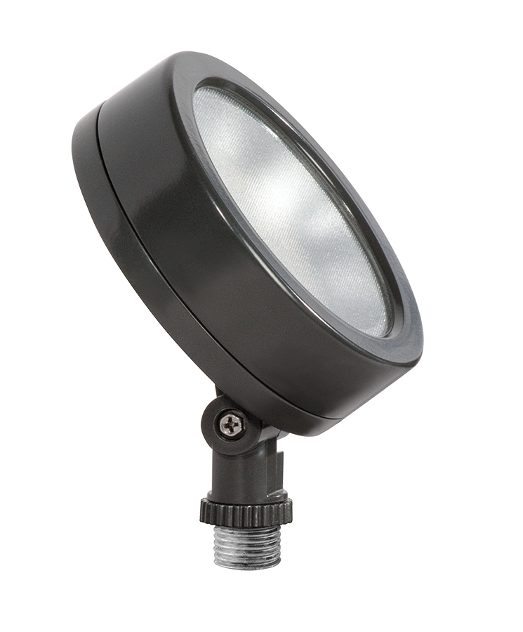 RAB Lighting 13 Watt Leslie LED Bullet Flood Light, 5000K, 1,169 Lumens, 120V, Bronze, LES13