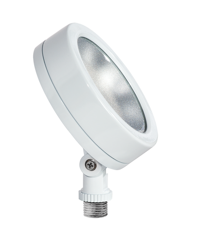 RAB Lighting 13 Watt Leslie LED Bullet Flood Light, 5000K, 1,169 Lumens, 120V, White, LES13W